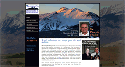 Desktop Screenshot of mammothchiropractic.com